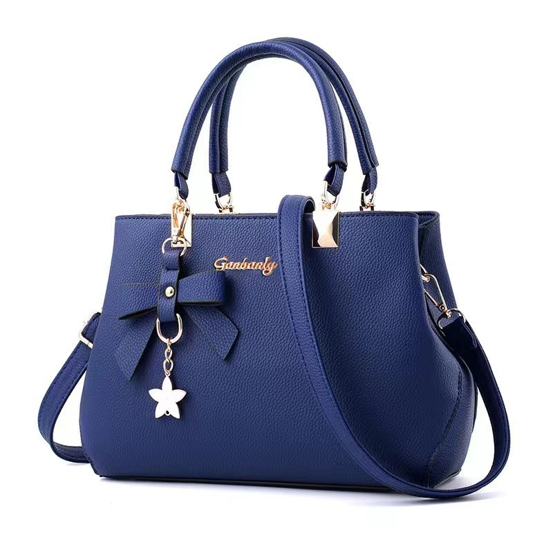 Women's Bags trend large capacity handbag texture shoulder messenger bag - Image 2