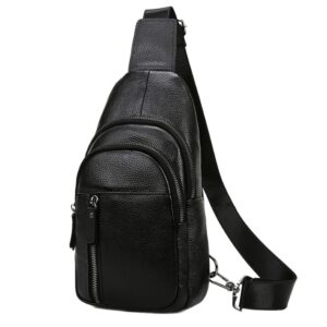 Men’s Large Capacity Shoulder Crossbody Chest Bag For Business Travel And Sports High End Style