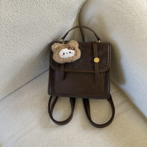 Cross-border Backpack 2026 Autumn And Winter New Model, Embossed Fashion College Style, Hand-held Single Compartment