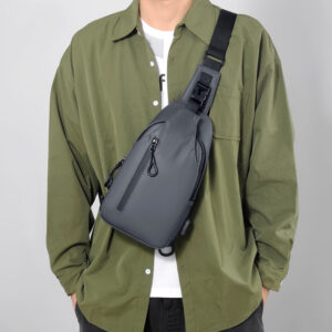 Cross-border Trend Multi-functional Messenger Fashion Shoulder Simple Diagonal Span Men’s Breast Bag