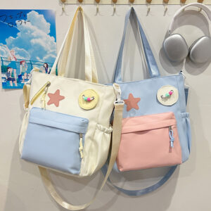 2026 New Fashion Simple Fresh High-end Single Shoulder Bag Large Capacity A4 Lightweight Handbag For Women