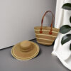 Hat + bag set Cami wide strip