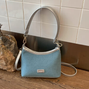 Summer Lightweight And Simple Denim Hobo 2026 New Fashion Versatile Commuter Work Single Shoulder Underarm Bag