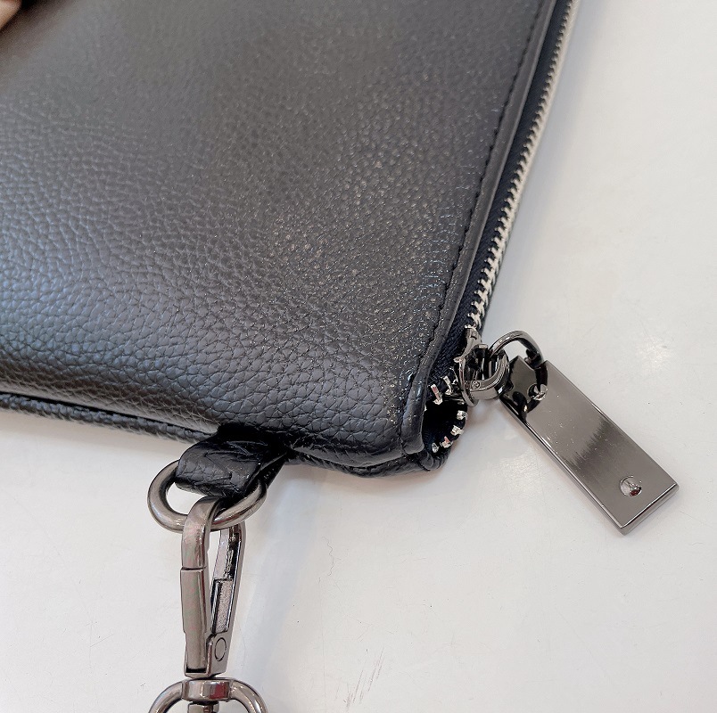 Maufacturer Me's Hadbag Casual Large Capacity Soft Leather Busiess Embossed Wallet Social Bag For Youg - Image 4