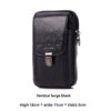 Vertical - Large Black