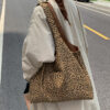 1)Leopard print double-sided