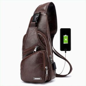 New Breast Shoulder Men’s Messenger Waist Bag Multifunctional Outdoor Small Backpack
