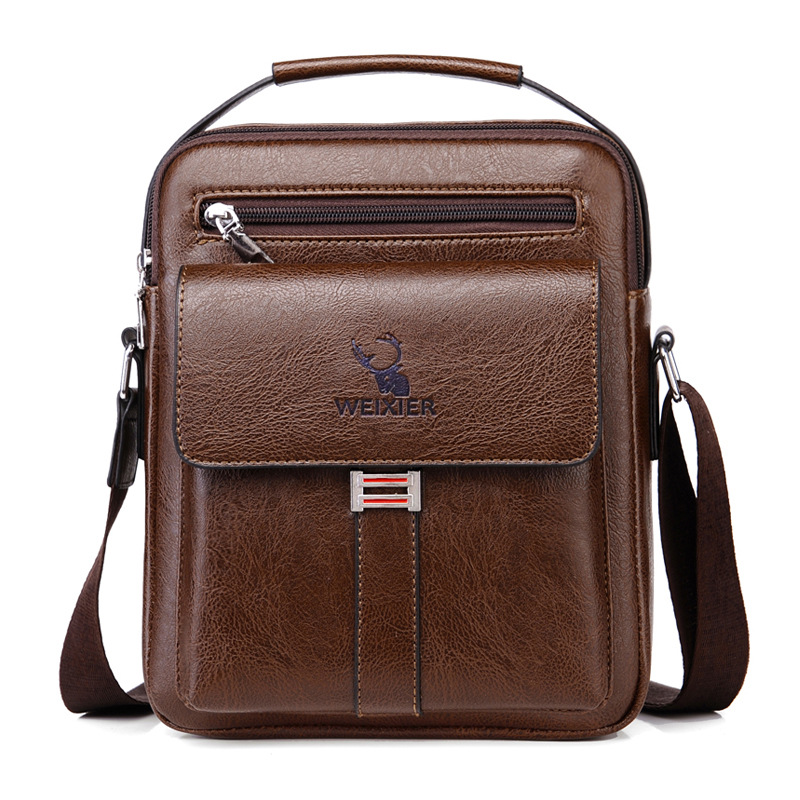 Business Large Capacity One Backpack, Bag, Commuter Men's Messenger Shoulder Bag - Image 4