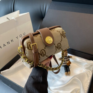 Hot handbag styles on Facebook Bags for Women 2026 Autumn New Trendy Korean Textured Canvas Crossbody Bag Fashionable