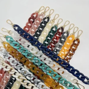 40cm 60cm 120cm Multicolored Bag Bracelet Shoulder Resin Mobile Acrylic Chain 250707