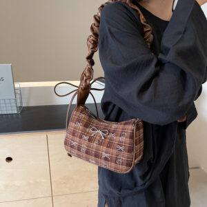 Simple Fashion Single Shoulder For Women 2026 Autumn New Trendy Underarm High-end Handheld Korean Style Crossbody Bag