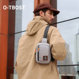 Fashion Small Chest Sling Unisex Waterproof Crossbody Bag Portable Mini Shoulder Pack For Daily Travel Running