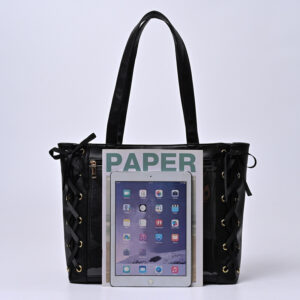 New Large Capacity Ribbon Bow Transparent Baby Japanese Cross-border Pain Bag