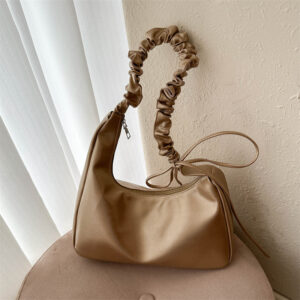 Cloud Crossbody Underarm Girl Pleated Big Bag New One Shoulder Handbag Women