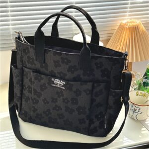 High Quality Original Handmade 3D Floral Handbag With Thick Zipper, Women’s Easy Commuting Handbag, Single Shoulder