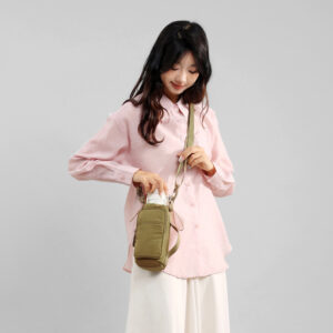 New Messenger Multi-functional Mobile Phone Casual Shoulder Kettle Sports And Fitness Women’s Bag, Water Cup Bag.