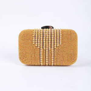 Vintage Exquisite Pearl Evening Handbag Women’s Versatile Crossbody Wedding Clutch Bag Spot