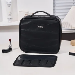 designer Free Shipping New Large Capacity Portable Makeup Box With For Womens Pink Travel Cosmetics Storage Bag