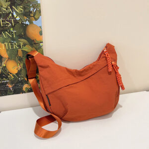 Women’s Fabric Dumpling Shoulder Bag, 2026 New Japanese‑Korean Style Large‑Capacity Versatile Casual Daily Purse