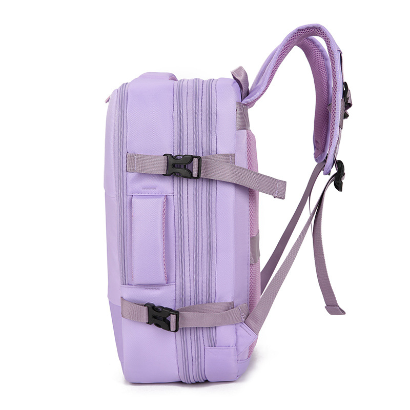 USB Charging Travel & Work, Expandable 36-55L Laptop Backpack With Multiple Pockets, Lightweight Unisex Daypack For - Image 2