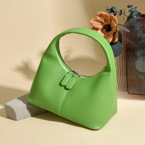 Women’s Stylish Hobo Shoulder Bag – Soft PU Leather Small Handbag With Zipper Closure, Multiple Pockets, Lightweight &