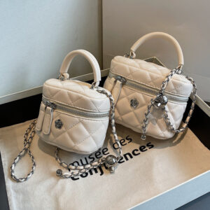 Stylish And Fashionable Small Handbag For Women, 2026 New Summer Trendy Quilted Shoulder Bag, Korean Version Bucket Bag
