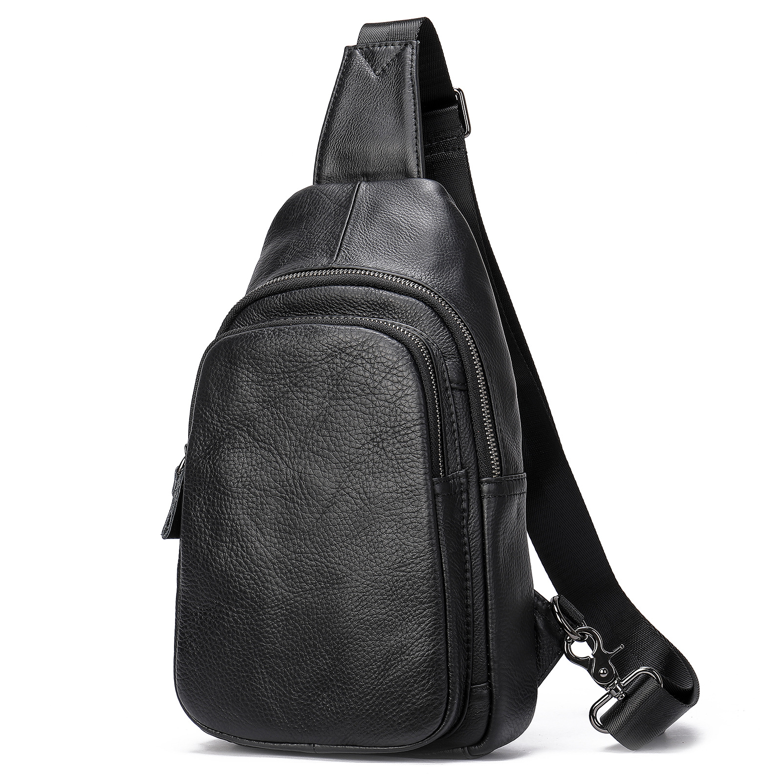 Casual chest large capacity, fashionable crossbody bag, high-end for men - Image 9