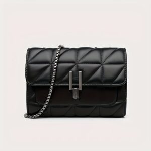 Cross-border Bestseller Women’s Fashion Quilted Chain Shoulder Crossbody Bag Versatile H100