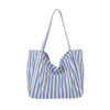 Thin striped sky blue