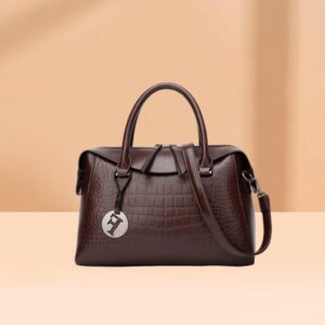 Vintage-Inspired Trio Handbag Set – Shoulder Crossbody Purse With Detachable Mini Bag, Soft PU Leather, Roomy & Stylish