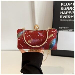 Track Women’s 2026 New Fashion Single Shoulder Crossbody Ins Internet Celebrity Handbag Evening Bag For Women