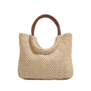 2026 New Women’s Handbag – Fashionable Beach Straw Tote, Simple and Stylish Shoulder Bag, Perfect for Summer & Travel
