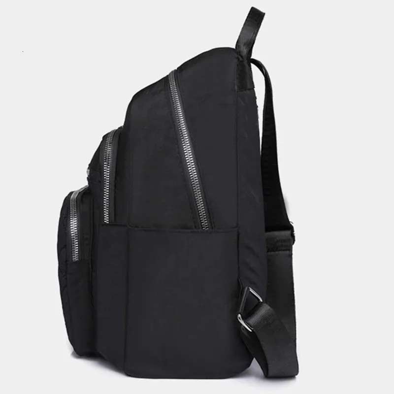 Oxford Cloth Nylon Travel Backpack Womens Casual Fashion Canvas Student Bag 250509 - Image 4
