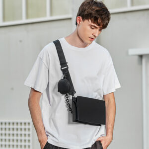 Bag, Men’s Personalized Fashion Brand, Men And Women All-match Crossbody Shoulder Chain Mini Square Bag