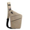 Khaki color left shoulder