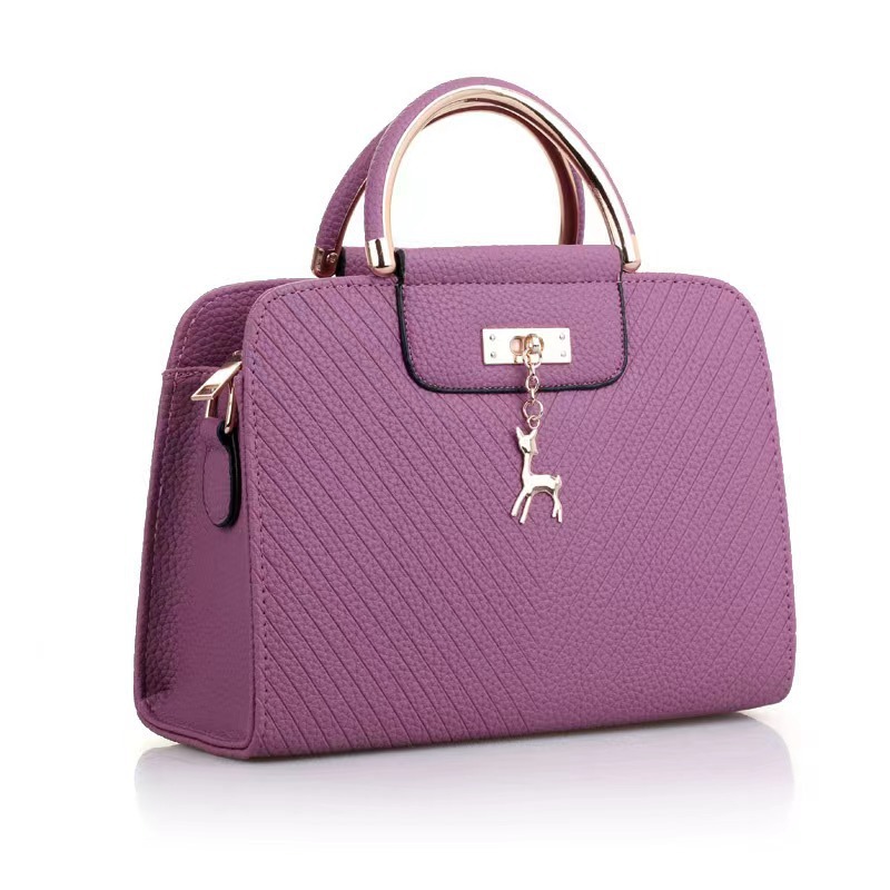 Small Square Pu Women's Solid Color Handbag Messenger Shoulder Bag Fashion - Image 8