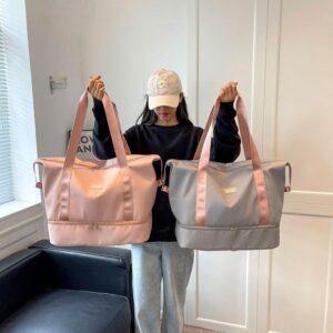 Travel Short-distance Light Handbag New Trolley Case Student Large-capacity Luggage Storage Fitness Bag