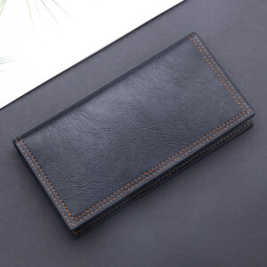 Wax Leather Long Gift Vintage Cross-border men’s wallet Wholesale