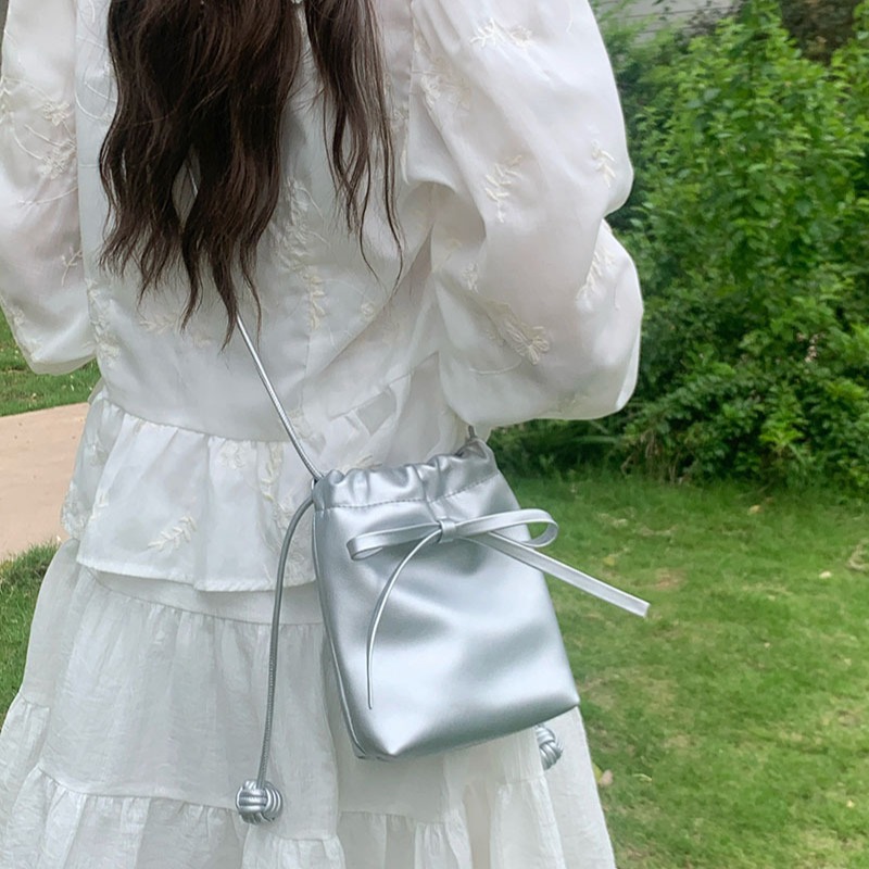 Niche Design Bowknot Mini For Women 2026 New Summer Stylish Shoulder Crossbody Phone Bag - Image 5