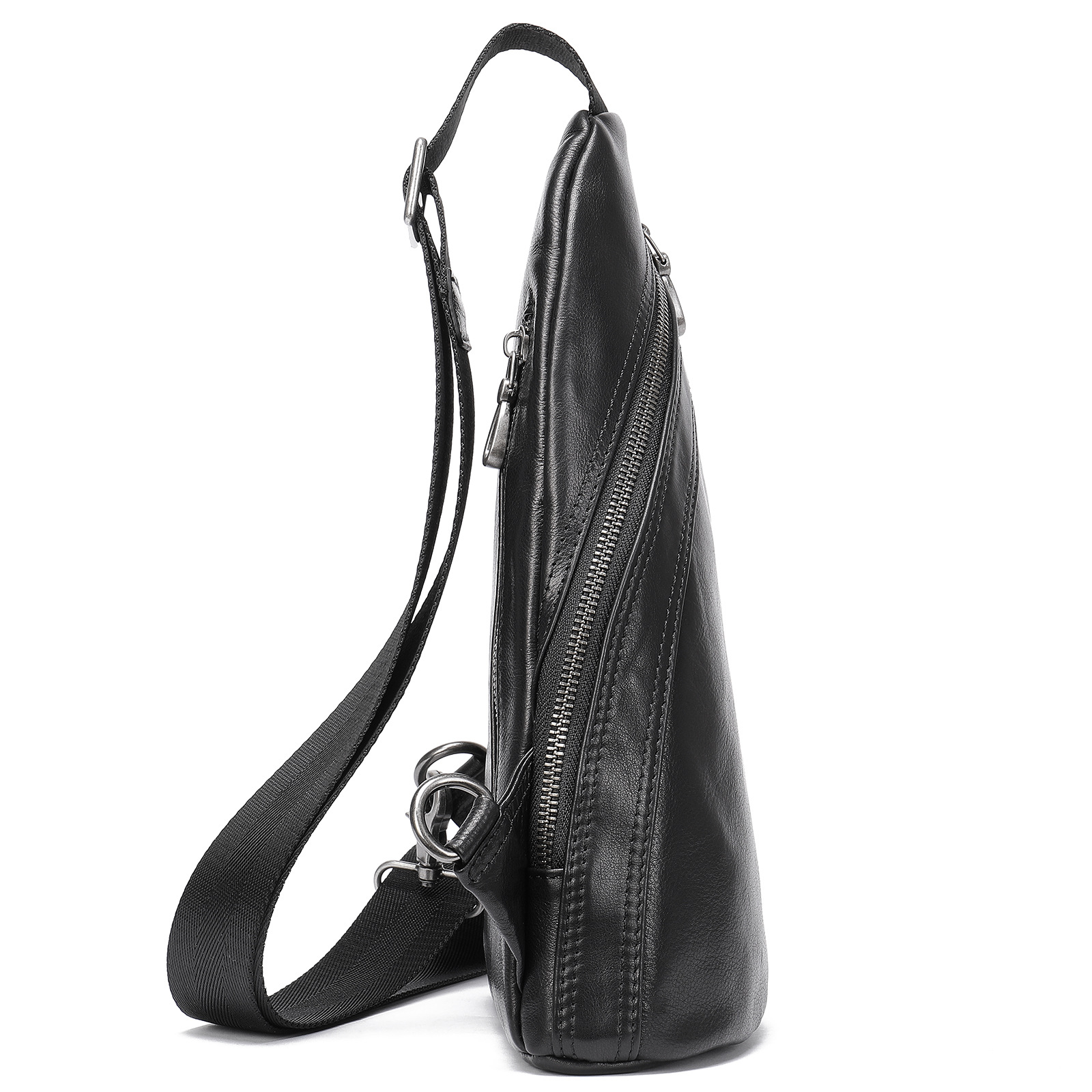 Casual chest large capacity, fashionable crossbody bag, high-end for men - Image 3