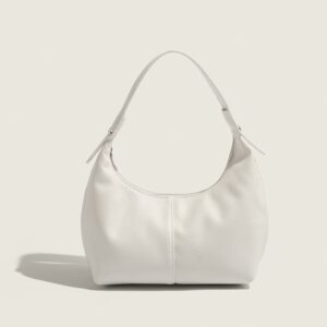 Trendy Korean Style Single Shoulder Underarm Dumpling Autumn Winter Commuter Versatile Women’s Bag Ladies Handbag Black