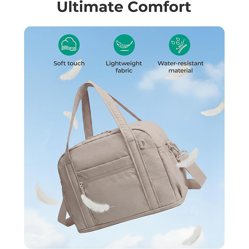 Expandable Tote Lightweight Gym With Toiletry Overnight Travel Bag New Functional Luggage - Image 4