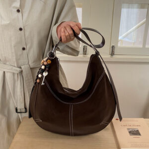 Women’s Casual Retro Dumpling Crossbody Luxury Commuter Shoulder Bag Vintage New Style