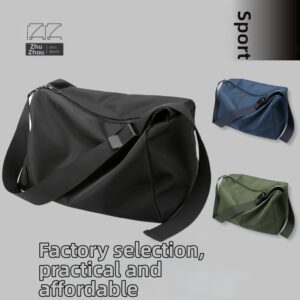 Men’s Lightweight Water Resistant Shoulder Large Capacity Bag For Students Sports Leisure Women’s Fitness Travel