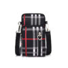 black plaid
