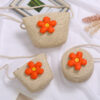 Off-white Orange Flower