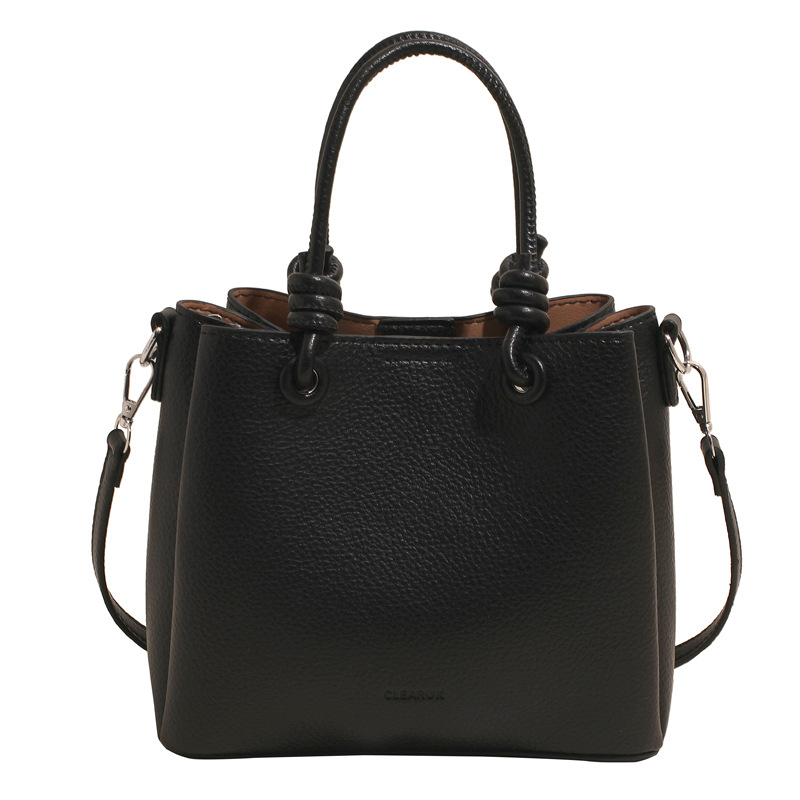 2026 New Niche Design Handheld Bucket For Women Cute Commuter Shoulder Fashion Simple Crossbody Small Bag - Image 5