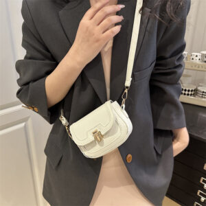 Spring Underarm Shoulder Texture Korean Style Niche Design Women 2026 New Trend Crossbody Small Square Bag