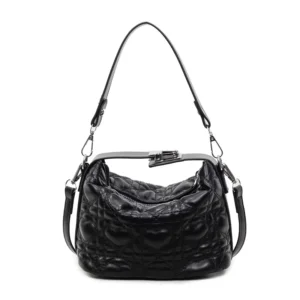 Designer Free Shipping 2026 New Trendy Diamond Grid Bucket Bag Light Luxury And Fashionable Handbag For Woman