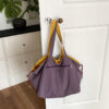 Double-sided purple-yellow